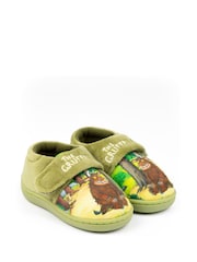 Vanilla Underground Green Gruffalo Baby Shark Winter Slippers - Image 2 of 6