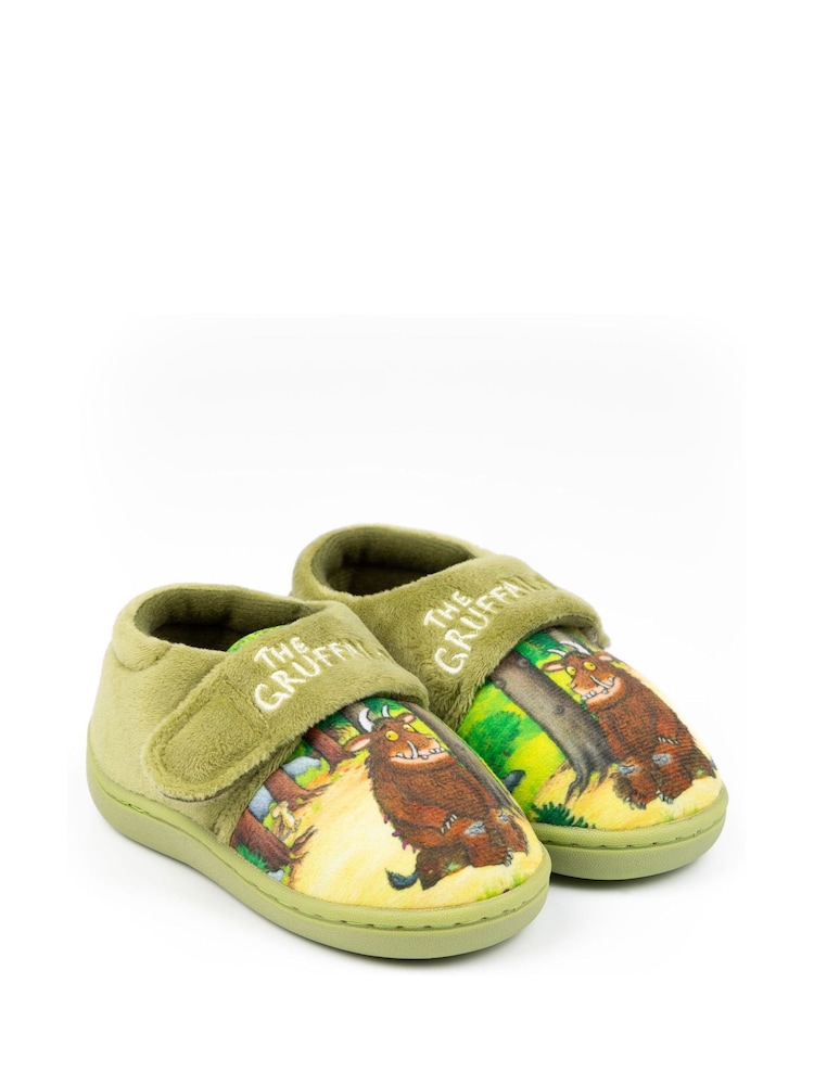 Vanilla Underground Green Gruffalo Baby Shark Winter Slippers - Image 2 of 6