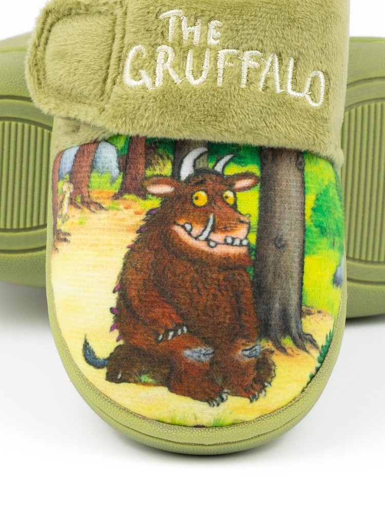 Vanilla Underground Green Gruffalo Baby Shark Winter Slippers - Image 6 of 6