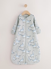 Green Giraffe 2.5 Tog Removable Sleeve Baby Sleep Bag - Image 1 of 5