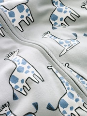 Green Giraffe 2.5 Tog Removable Sleeve Baby Sleep Bag - Image 3 of 5