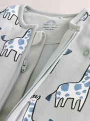 Green Giraffe 2.5 Tog Removable Sleeve Baby Sleep Bag - Image 5 of 5