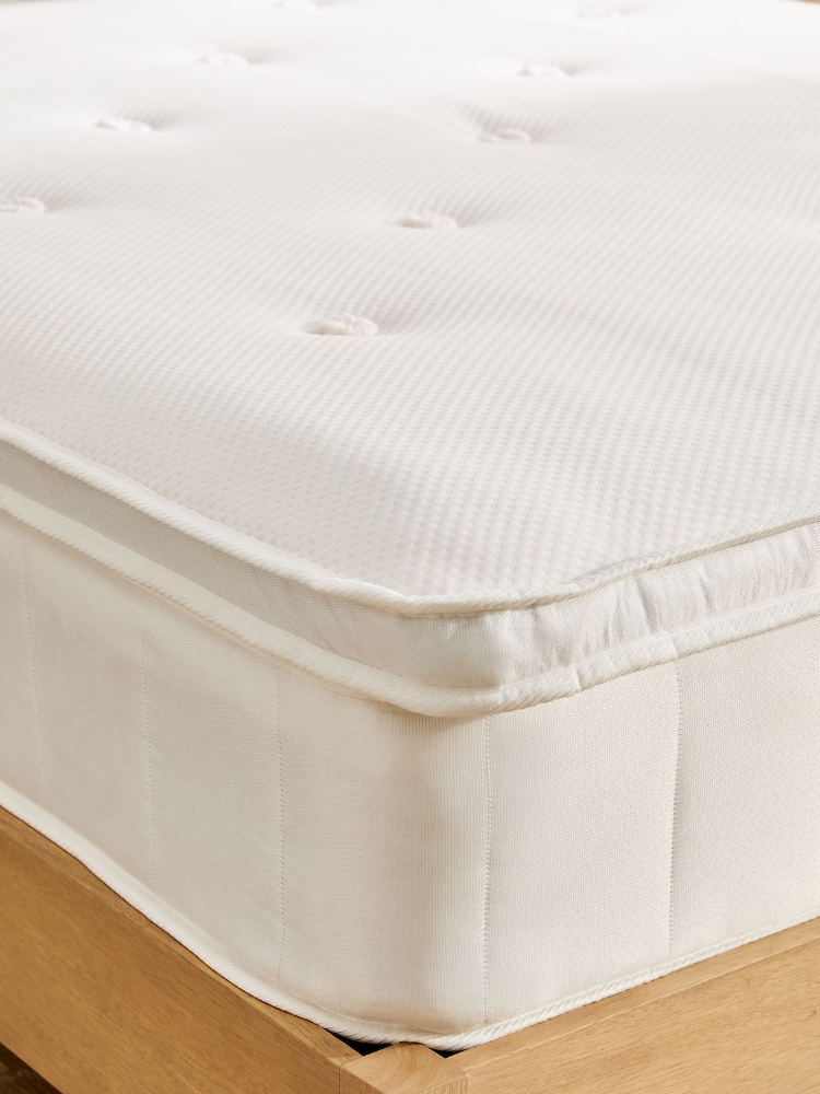 1000 Pocket Sprung Snoozy Removable Pillowtop Medium Mattress - Image 2 of 5 1000 Pocket Sprung Snoozy Removable Pillowtop Medium Mattress - Image 2 of 5