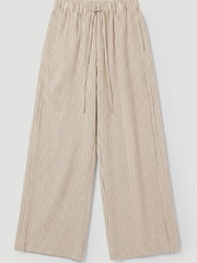 Hush White Petunia Striped Side Detail Trousers - Image 5 of 5