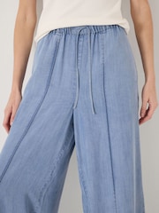 Hush Blue Petunia Chambray Trousers - Image 5 of 6