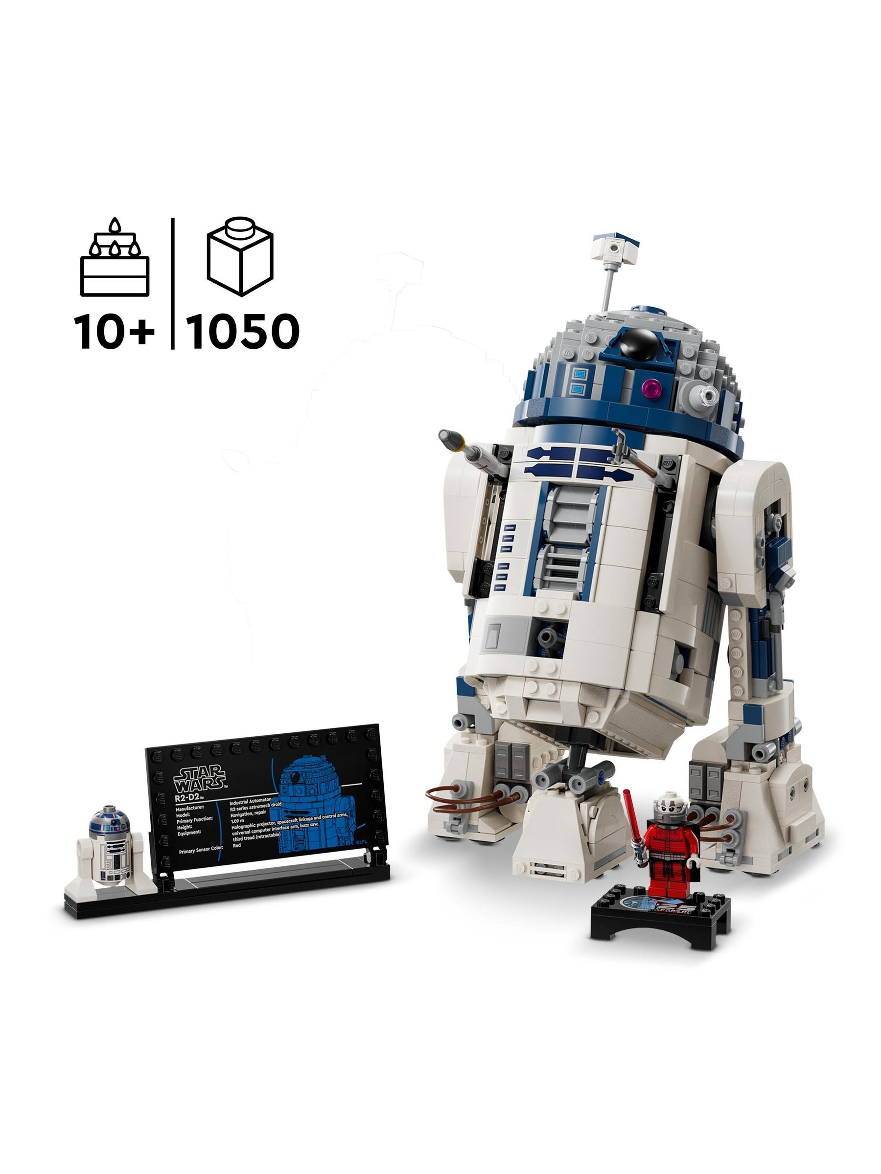 LEGO Star Wars R2D2 Droid Figure Building Toy 7537 from Next Latvia
