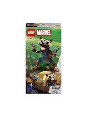 Lego Marvel Rocket  Baby Groot Buildable Toy Figures 76282 - Image 7 of 7