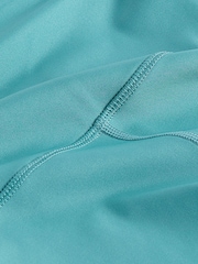 Teal Blue Active Sports Cycling Shorts - Image 7 of 7