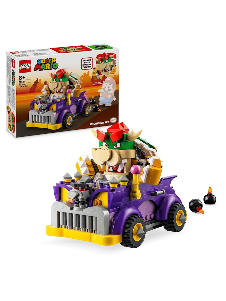 Lego Super Mario Bowsers Muscle Car Expansion Set Toy 71431 - Image 1 of 8