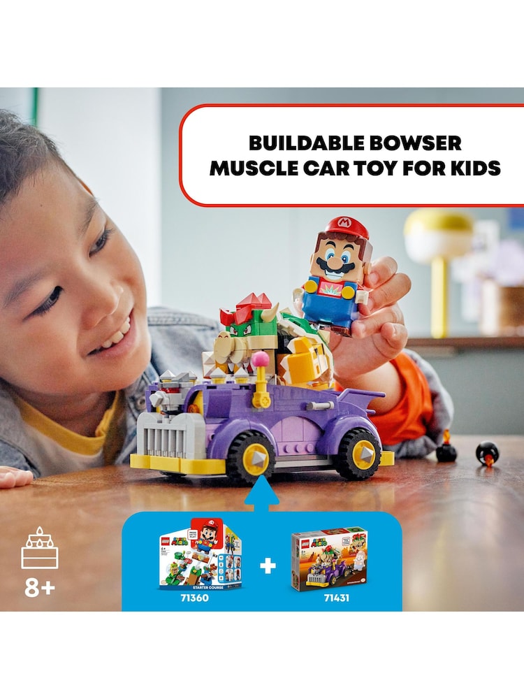 Lego Super Mario Bowsers Muscle Car Expansion Set Toy 71431 - Image 9 of 9
