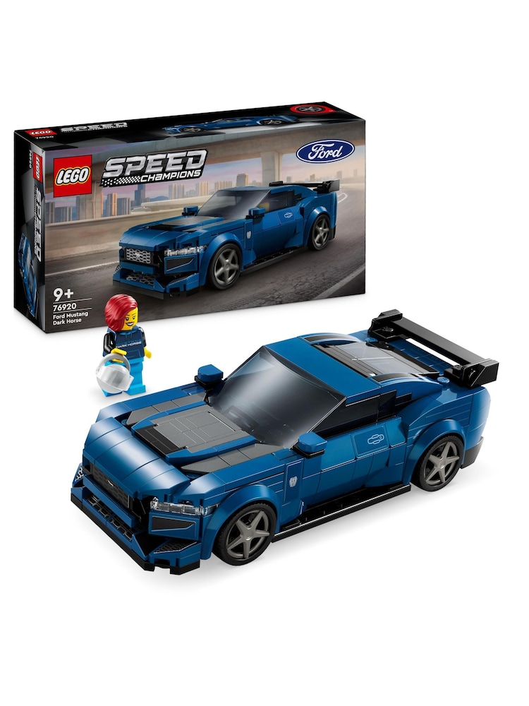 LEGO Hastighet Champion Ford Mustang Dark Horse Sports Car 76920 - Bilde 1 av 8