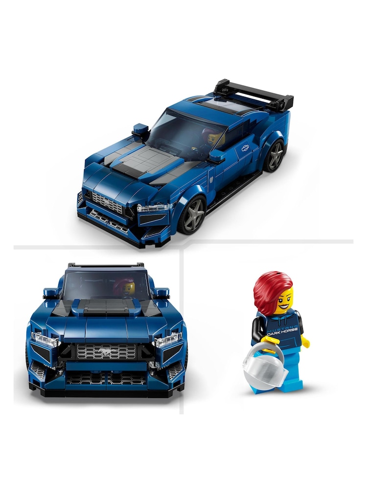 LEGO Speed Champions Ford Mustang Dark Horse Sports Car 76920 - Image 5 of 8