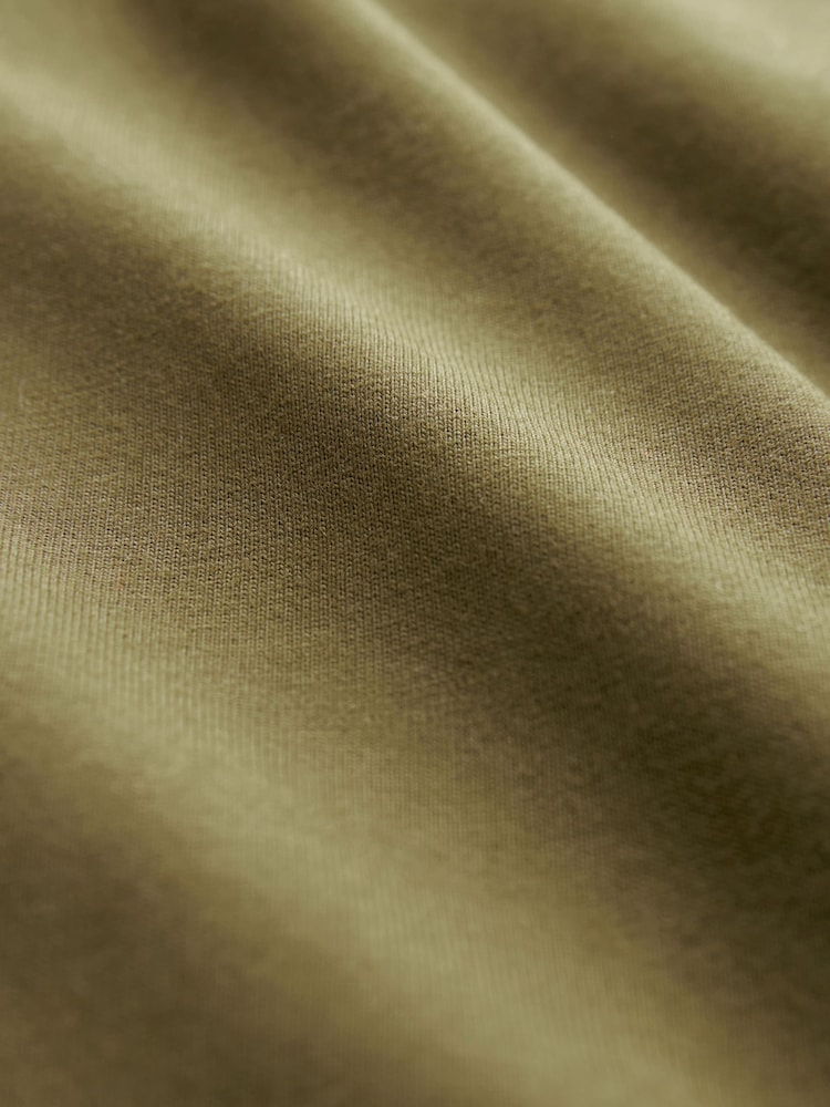 Khaki Green 100% Cotton Active Jersey Tank - Image 6 of 6