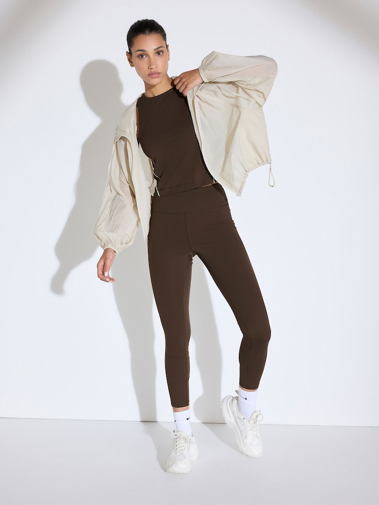 Chocolate Brown Supersoft Active Tank - Image 2 of 7