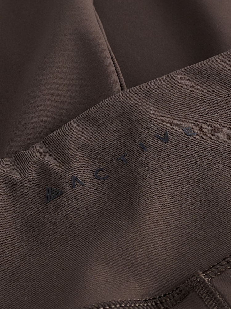Chocolate Brown Supersoft Everyday Sports Leggings - Image 7 of 7