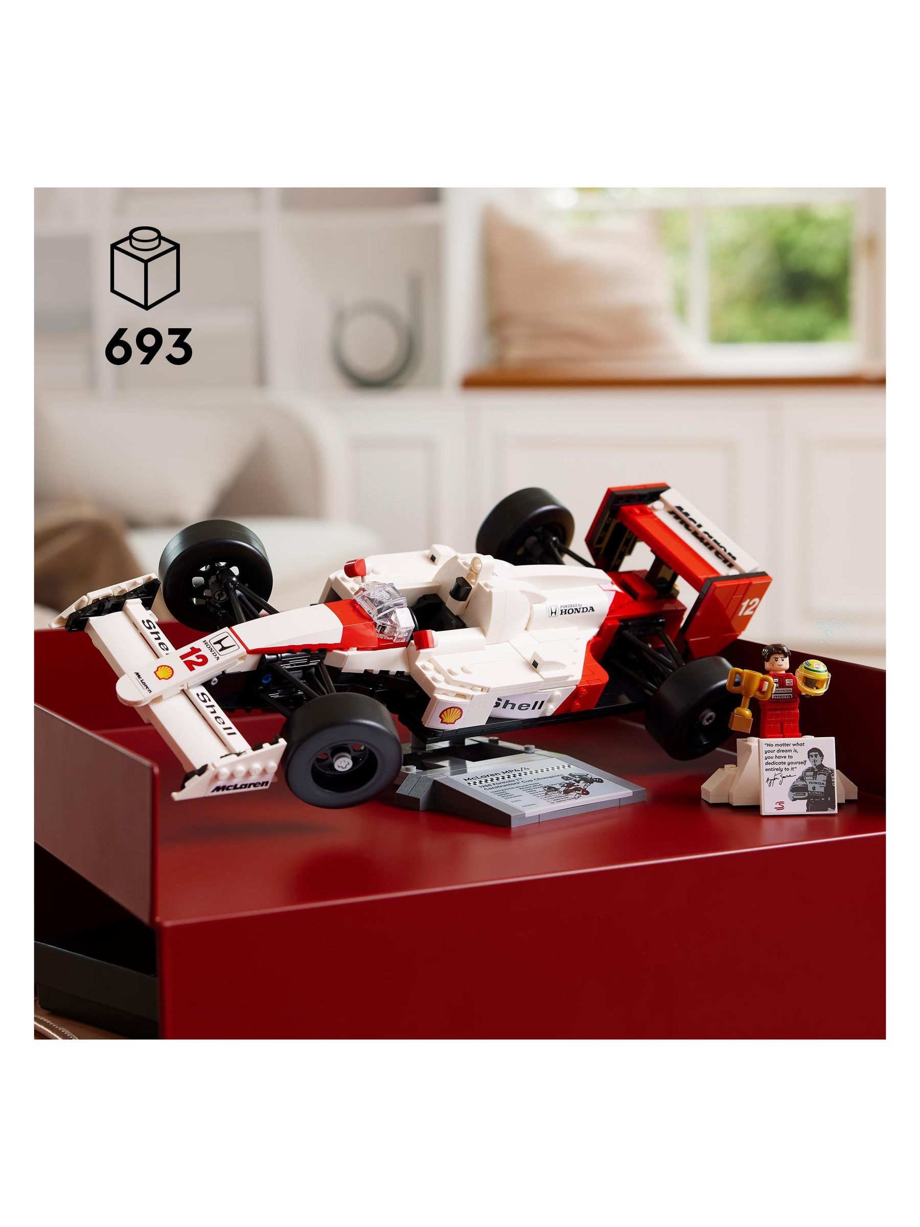 Cumpără Set LEGO Icons McLaren MP4/4 și Ayrton Senna 10330 from