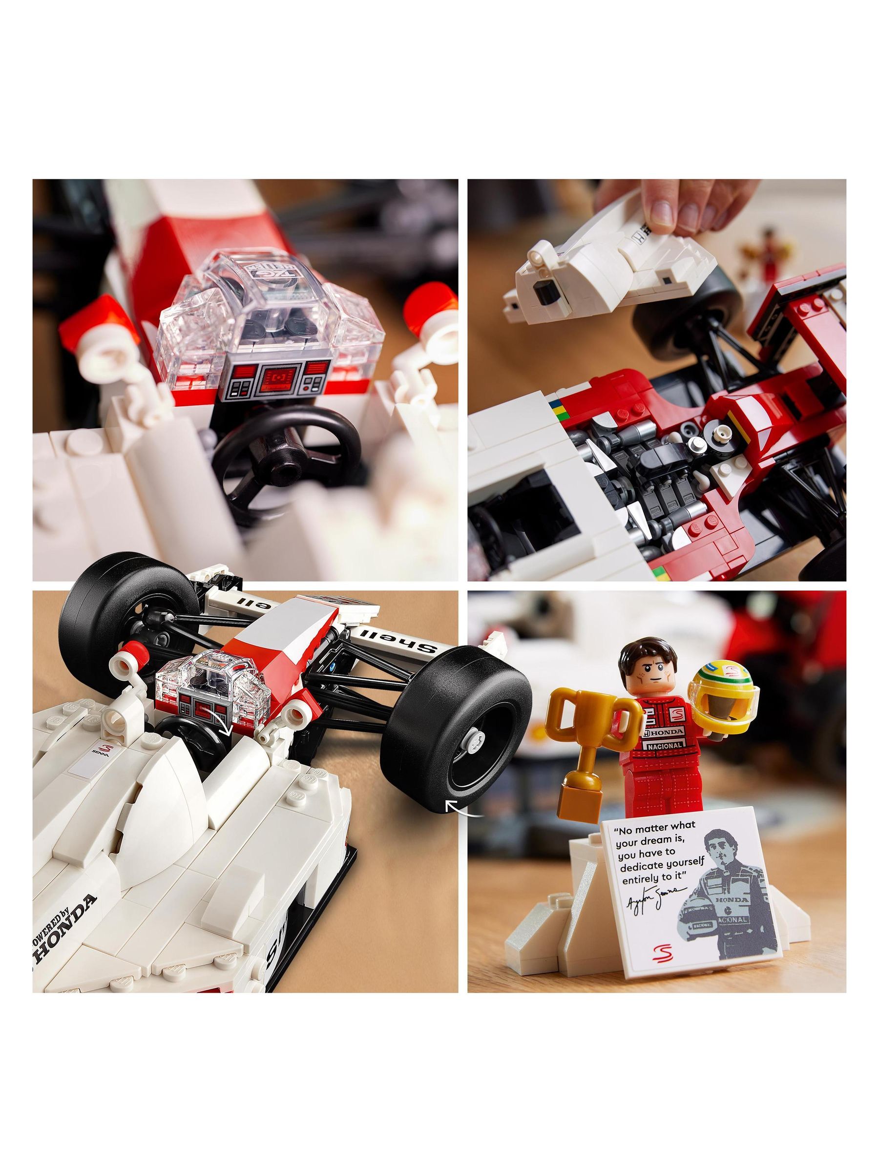 Cumpără Set LEGO Icons McLaren MP4/4 și Ayrton Senna 10330 from