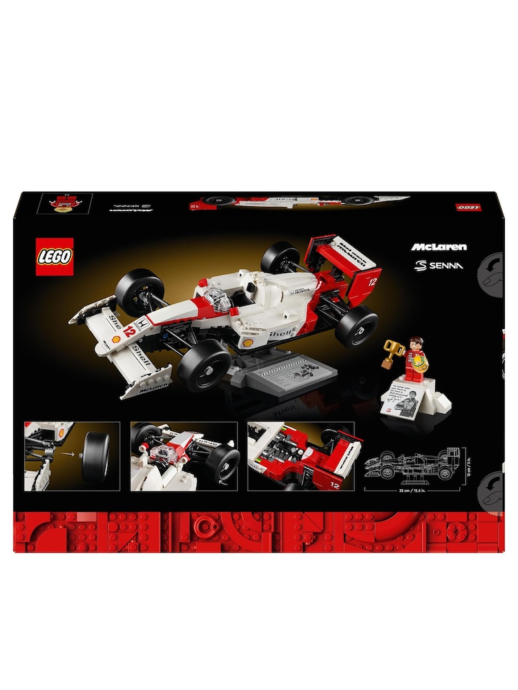 LEGO Icons McLaren MP4/4 And Ayrton Senna 10330 - Изображение 8 из 8 LEGO Icons McLaren MP4/4 And Ayrton Senna 10330 - Изображение 8 из 8