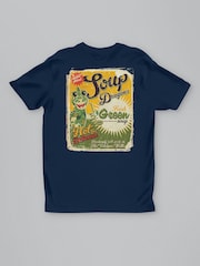 All + Every Blue Clangers Soup Dragons Fresh Green Soup Retro T-Shirt - Image 3 of 4