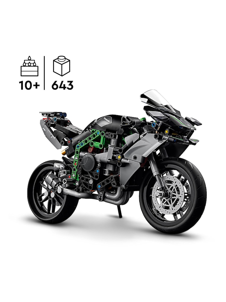 LEGO Technic Kawasaki Ninja H2R Motorcycle Set 42170 - Image 4 of 8
