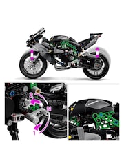 LEGO Technic Kawasaki Ninja H2R Motorcycle Set 42170 - Image 6 of 8