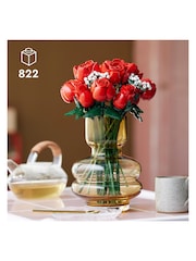 Lego Icons Bouquet of Roses Flowers Set for Adults 10328 - Image 4 of 8