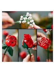 Lego Icons Bouquet of Roses Flowers Set for Adults 10328 - Image 6 of 8