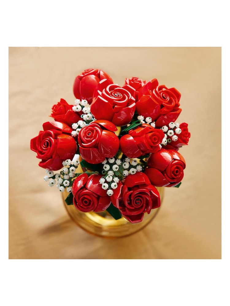 Lego Icons Bouquet of Roses Flowers Set for Adults 10328 - Image 7 of 8