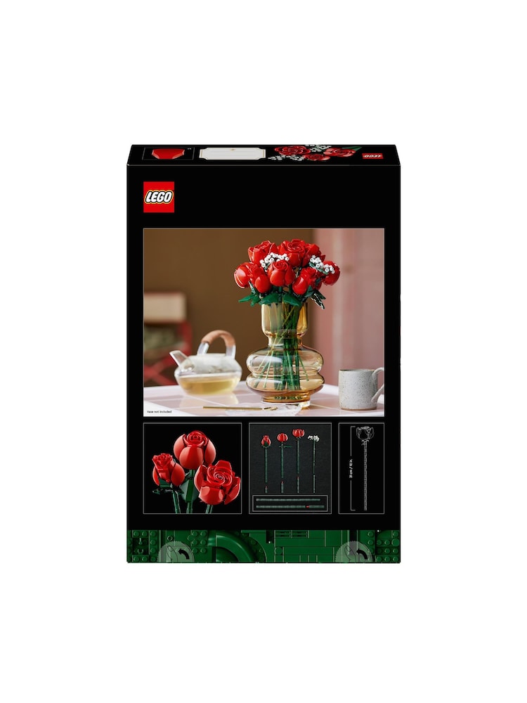 Lego Icons Bouquet of Roses Flowers Set for Adults 10328 - Image 8 of 8