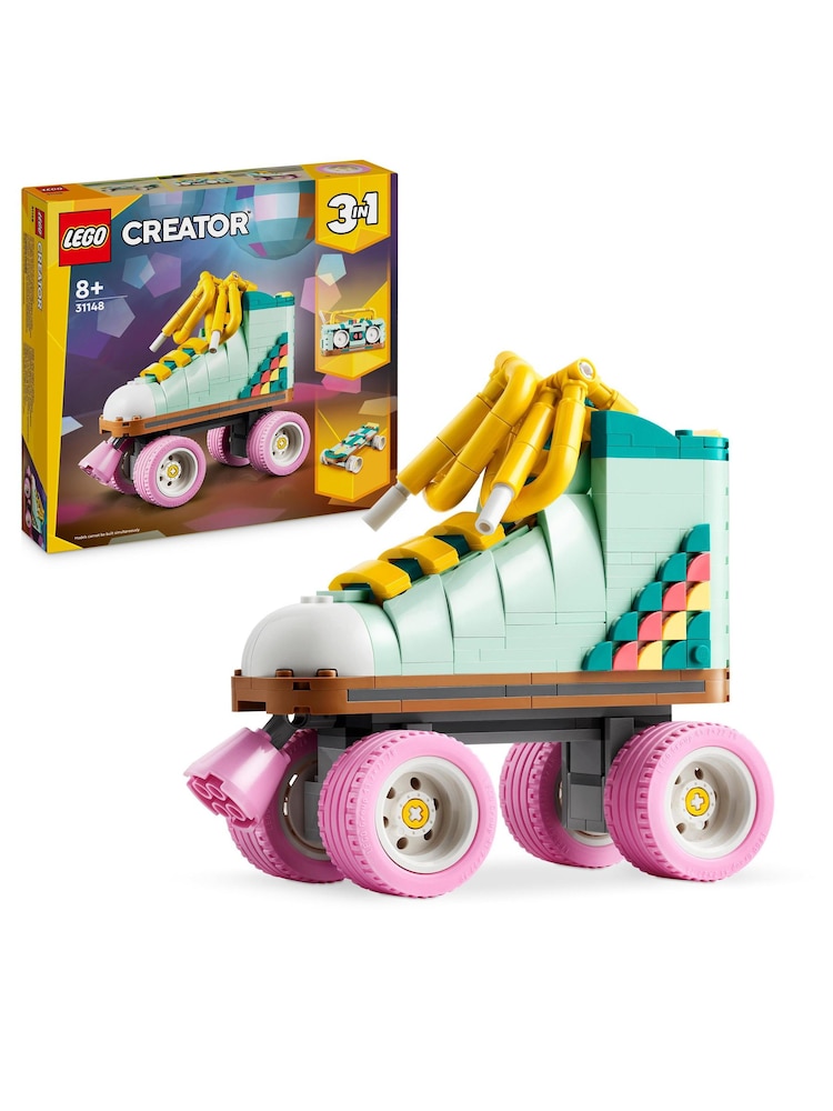 Juego de patín retro con diseño 3 en 1 de Lego 31148 - Imagen 1 de 8