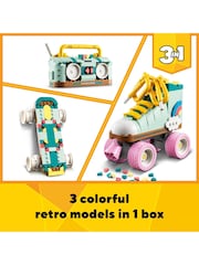 Juego de patín retro con diseño 3 en 1 de Lego 31148 - Imagen 4 de 8