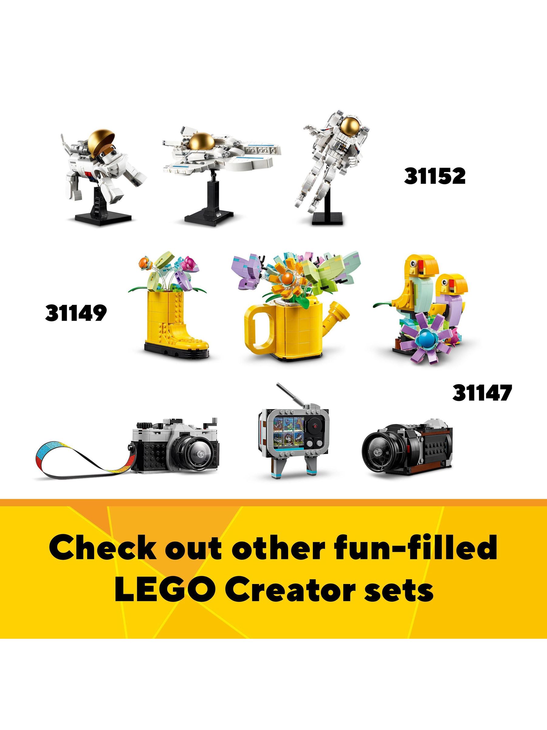 Cumpără LEGO Creator 3în1 Skateboard-ul de jucărie cu role retro