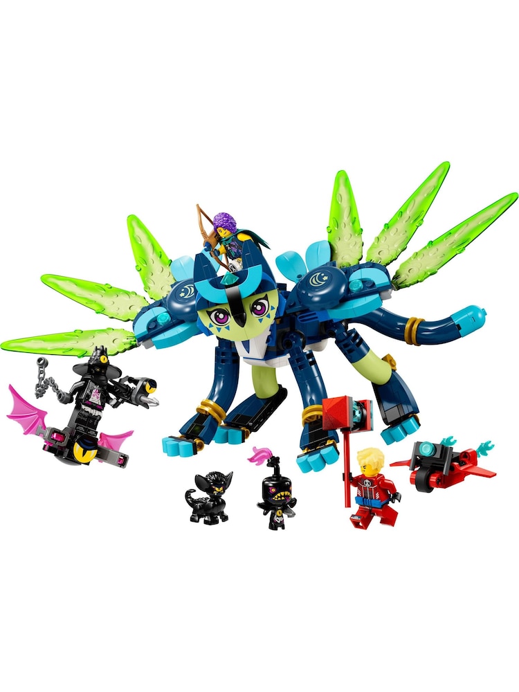 Lego DREAMZzz Zoey and Zian the CatOwl Animal Toy Set 71476 - Image 2 of 8
