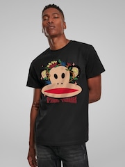 All + Every Black Paul Frank Julius With Wild Flowers T-Shirt - Image 1 of 4