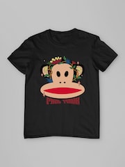 All + Every Black Paul Frank Julius With Wild Flowers T-Shirt - Image 3 of 4