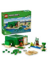 Lego Minecraft The Turtle Beach House with Animal Toys 21254 - Image 1 of 8