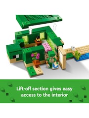 Lego Minecraft The Turtle Beach House with Animal Toys 21254 - Image 10 of 13