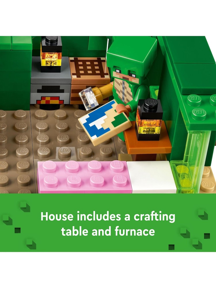 Lego Minecraft The Turtle Beach House with Animal Toys 21254 - Image 4 of 8