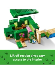 Lego Minecraft The Turtle Beach House with Animal Toys 21254 - Image 6 of 8