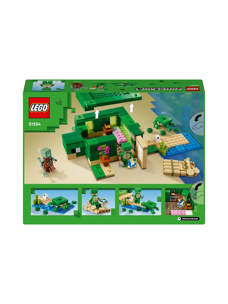 Lego Minecraft The Turtle Beach House with Animal Toys 21254 - Image 8 of 8