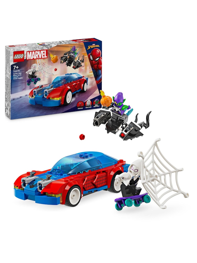 Lego Marvel Spider Man Race Car Venom Green Goblin - Изображение 1 из 8 Lego Marvel Spider Man Race Car Venom Green Goblin - Изображение 1 из 8