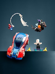 Lego Marvel Spider Man Race Car  Venom Green Goblin - Image 8 of 8