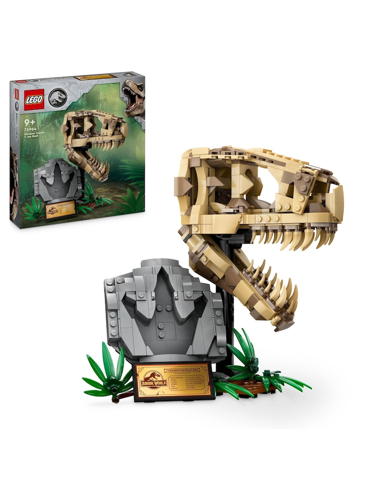 LEGO – Jurassic World Dinosaurier-Fossilien: T-Rex-Kopf – Spielzeug 76964 - Bild 1 von 8 LEGO – Jurassic World Dinosaurier-Fossilien: T-Rex-Kopf – Spielzeug 76964 - Bild 1 von 8