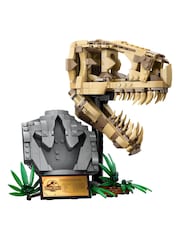 Lego Jurassic World Dinosaur Fossils T. rex Skull Toy 76964 - Image 2 of 8