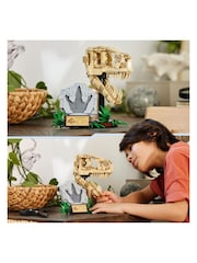 Lego Jurassic World Dinosaur Fossils T. rex Skull Toy 76964 - Image 3 of 8