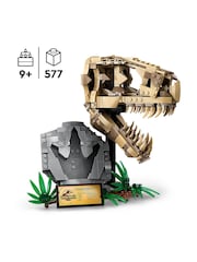 Lego Jurassic World Dinosaur Fossils T. rex Skull Toy 76964 - Image 4 of 8