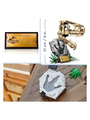 Lego Jurassic World Dinosaur Fossils T. rex Skull Toy 76964 - Image 6 of 8