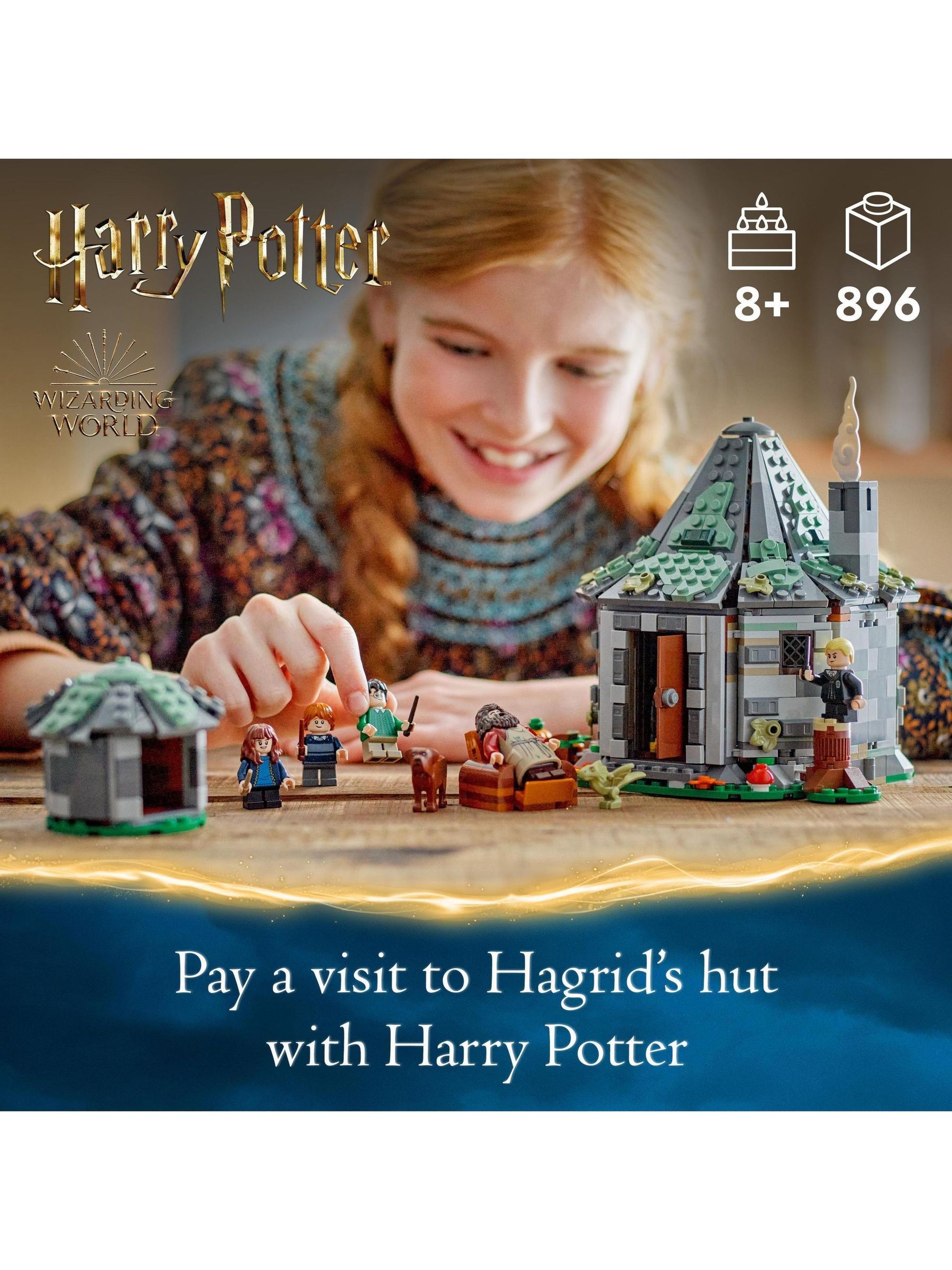 Buy LEGO Harry Potter Hagrids Hut An Unexpected Visit 76428 from Buy LEGO Harry Potter Hagrids Hut An Unexpected Visit 76428 from