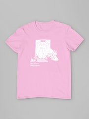 All + Every Pink Moomin 80th Anniversary Moomintroll & Co By The Fireplace T-Shirt - Image 3 of 4
