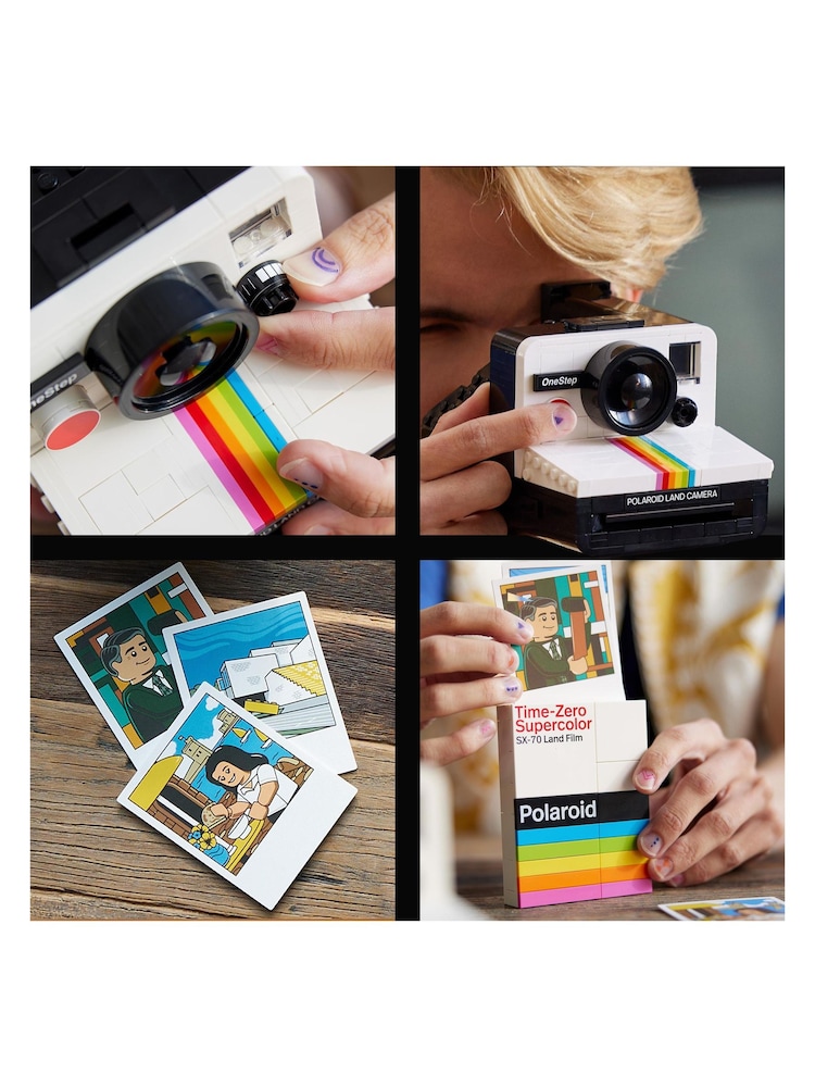 Lego Ideas Polaroid OneStep SX70 Camera Adults Set 21345 - Image 7 of 8